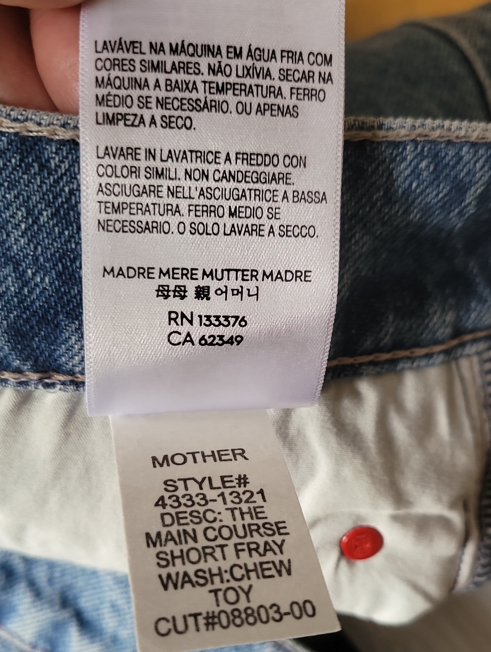 MOTHER Main Course Shorts - Picture 8 of 14
